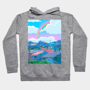 Rainbow town Hoodie